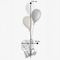 Balon Tutan Yavru Fil