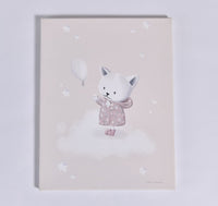 Canvas Tablo CP/06 — Balonlu Kedi