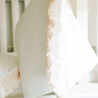 Frılly Linen Nevresim Takımı Pembe