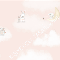 Duvar Kağıdı CP/102 — Aydaki Tavşan