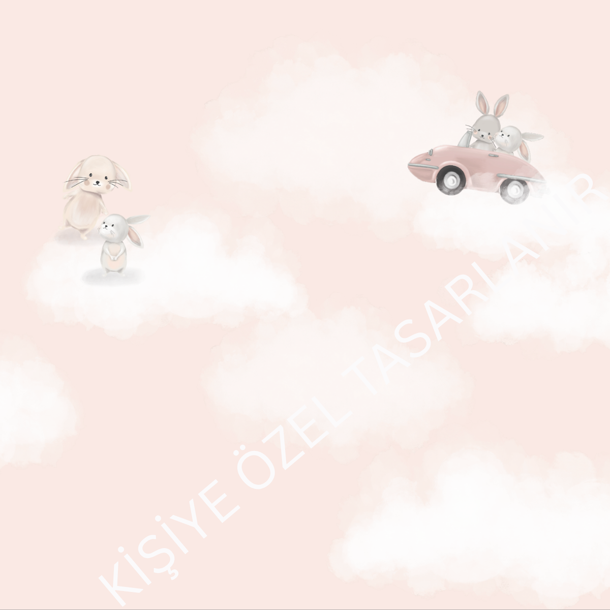 Duvar Kağıdı CP/103 — Tavşanların Gezisi