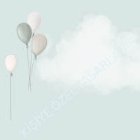 Duvar Kağıdı CP/130 — Uçuşan Balonlar