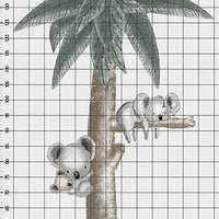 Koala Ailesi Sticker