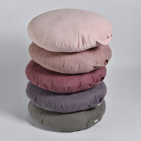 Macaron Puf Gri