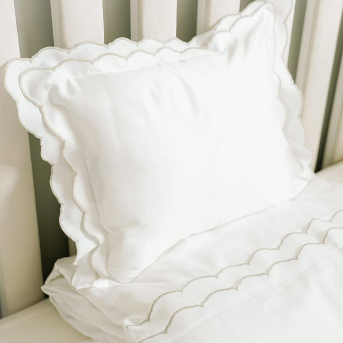 Pofy Linen Nevresim Takımı Gri
