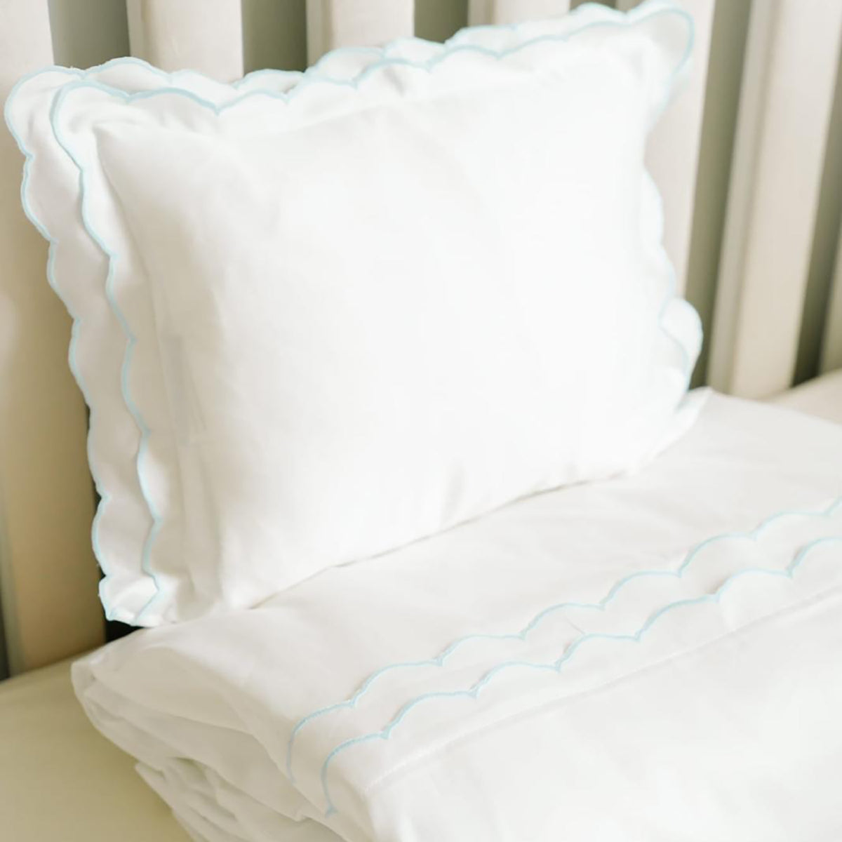 Pofy Linen Nevresim Takımı Mavi