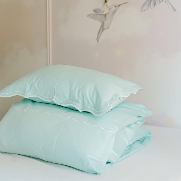 Wayn Linen Tek Kişilik Nevresim Takımı Turkuaz
